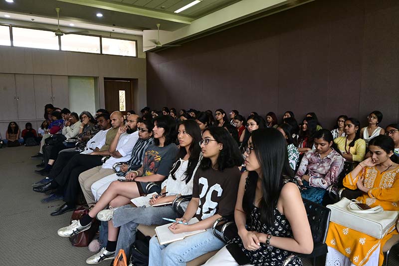 Guest Lecture by Prof Jesse Scott Lady Shri Ram College-1