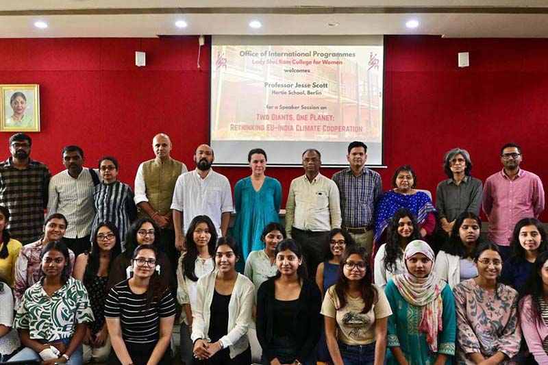 Guest Lecture by Prof Jesse Scott Lady Shri Ram College-2