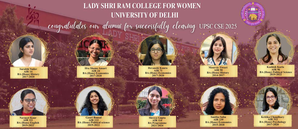 LSR Alumni UPSC CSE 2025-4